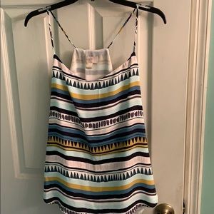 Loft Multi colored tank top
